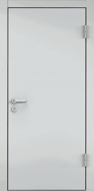 Дверь противопожарная EI 60, Порошково-полимерное покрытие, —, RAL 7035 серый в Нижнем Новгороде